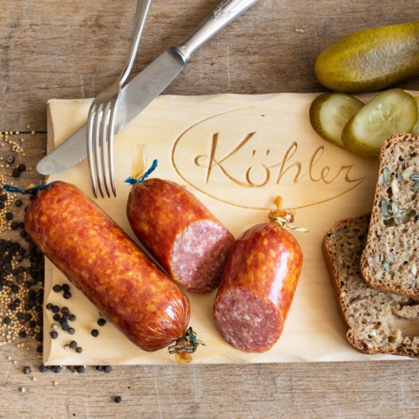 Streichfähige Rohwurst/Rohwürstchen Archive Fleischerei